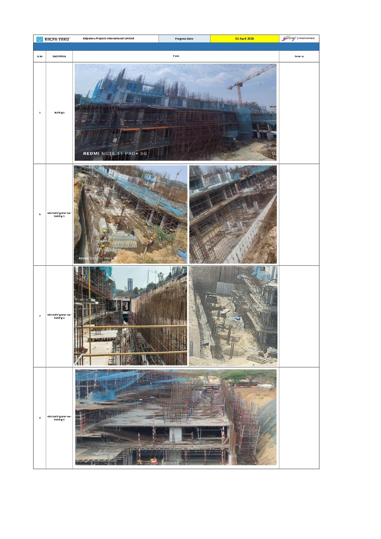 Godrej Woodscapes site photograph 1