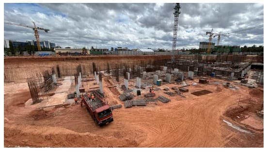 Bhartiya Garden Estate (Nikoo Homes 7) site photograph 1