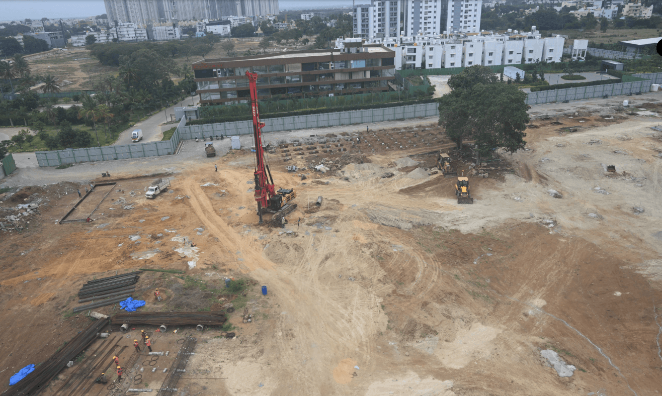 Lodha Elanza site photograph 1